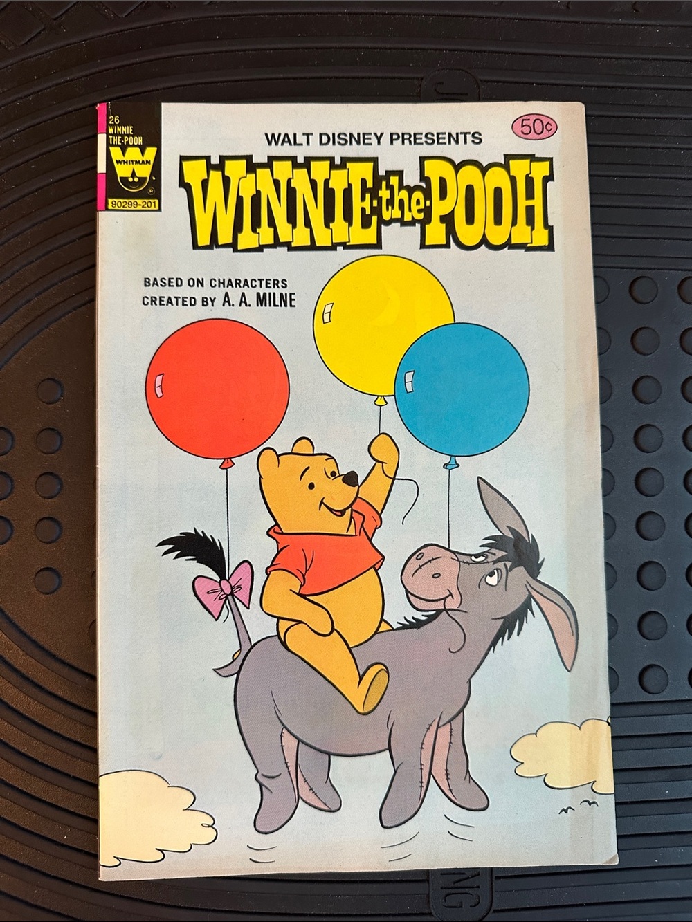 Winnie the Pooh “Subterranean Pole Hunt” 1981 Comic Book Good Shape see photos